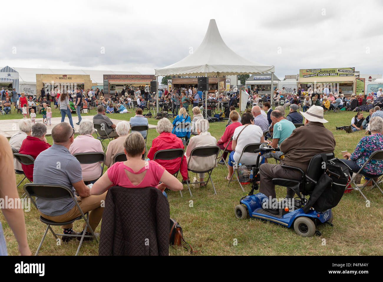 19 & 20. Juni 2018 - Die Cheshire Showground bei Clay House Farm Flittogate Lane, Knutsford bewirtete die 2018 Royal Cheshire County. Die Show ist ab Stockfoto