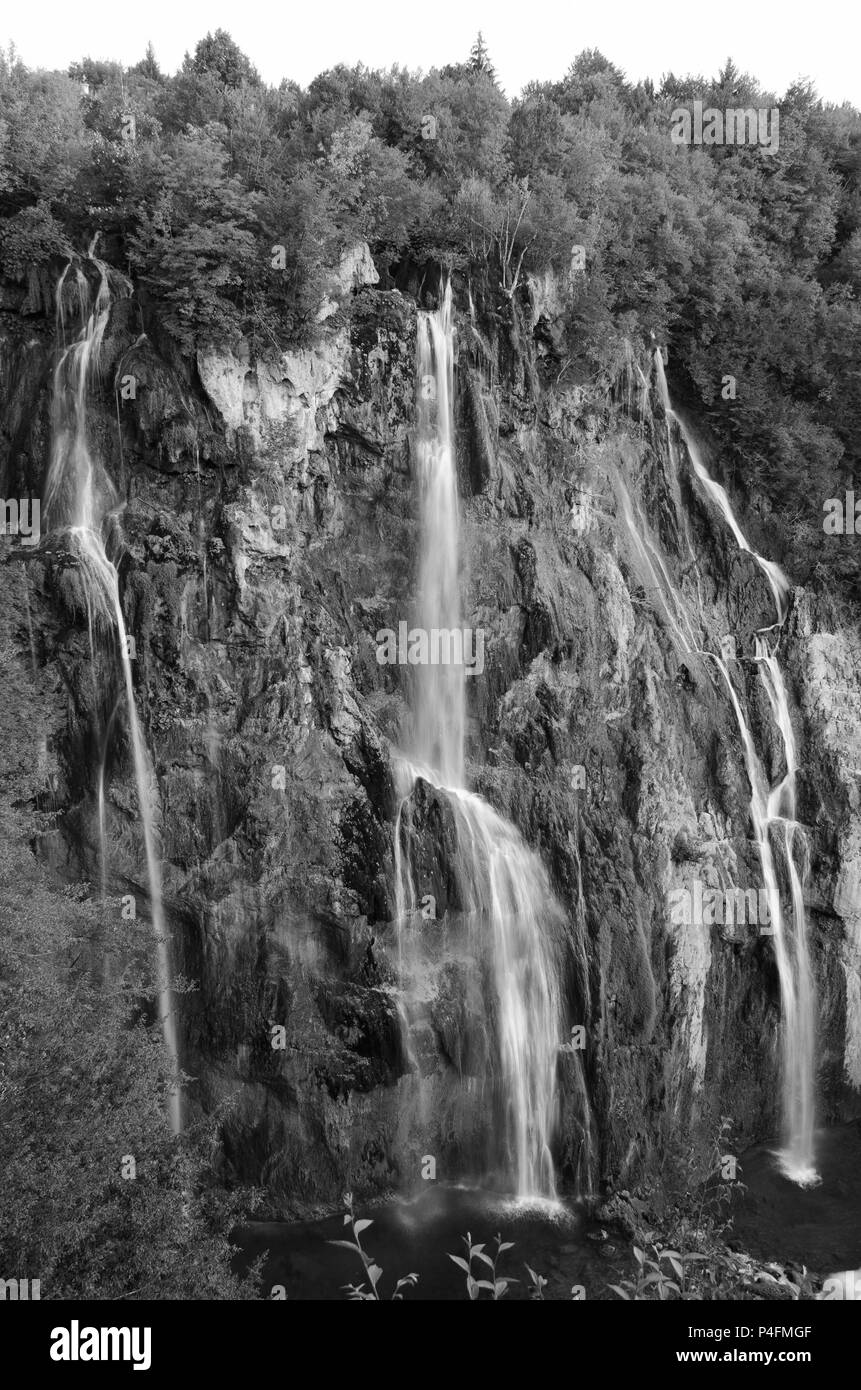 Nationalpark Plitvicer Seen, UNESCO World Heritage Site, Kroatien, Europa Stockfoto