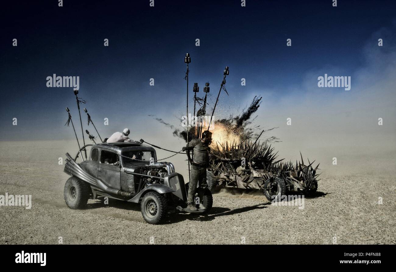Original Film Titel: MAD MAX: FURY ROAD. Englischer Titel: MAD MAX: FURY ROAD. Regisseur: George Miller. Jahr: 2015. Stars: Tom Hardy. Credit: VILLAGE ROADSHOW/Album Stockfoto