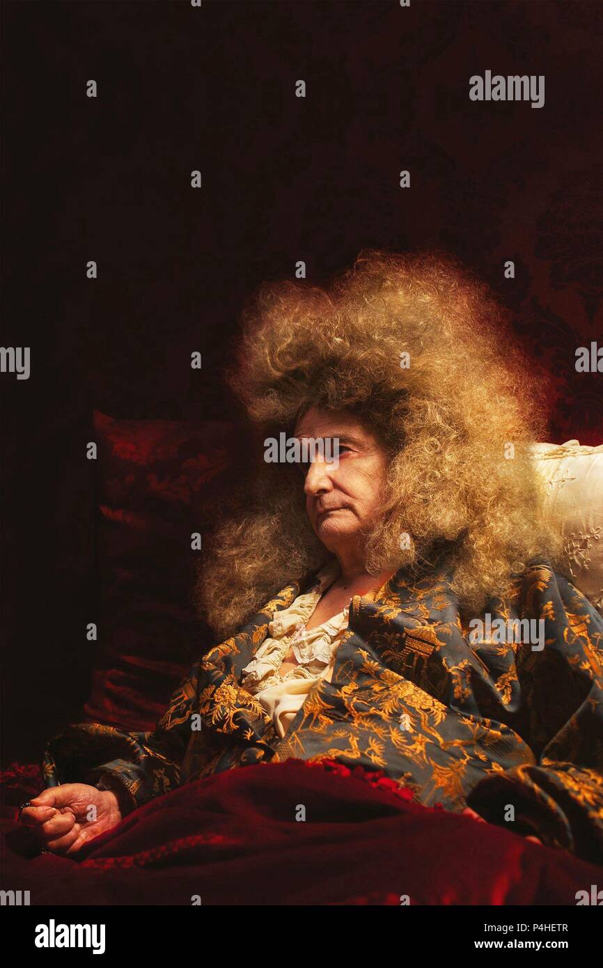 Original Film Titel: LA MORT DE LOUIS XIV. Englischer Titel: der Tod von Louis XIV. Regisseur: ALBERT SERRA. Jahr: 2016. Stars: JEAN-PIERRE LEAUD. Credit: CAPRICI FILME/ROSA FILMES/ANDERGRAUN FILME/BOBI LUX/Region/Album Stockfoto
