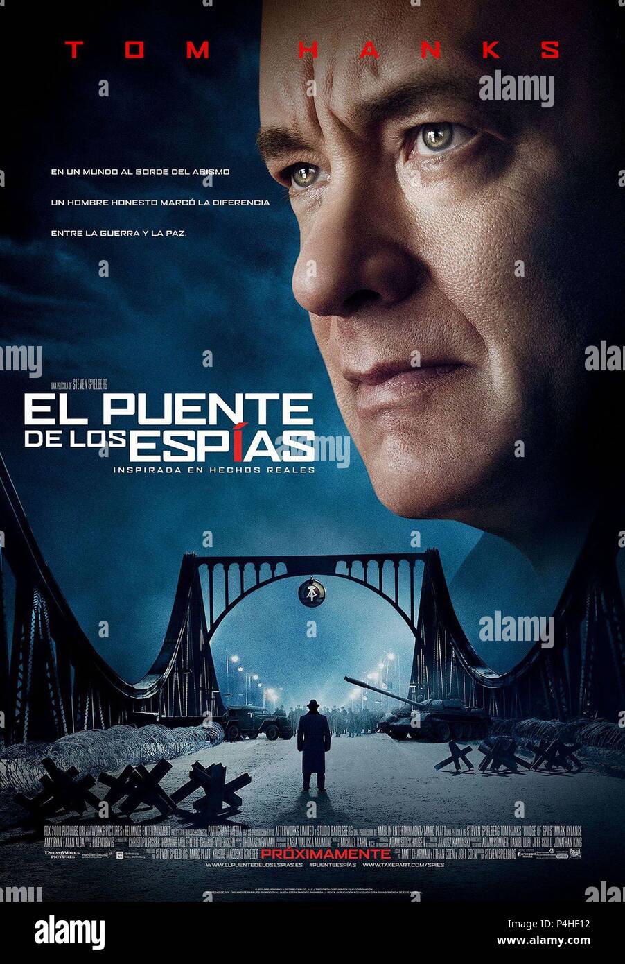 Original Film Titel: Brücke von SPIONEN. Englischer Titel: Brücke von SPIONEN. Regisseur: Steven Spielberg. Jahr: 2015. Quelle: Dreamworks SKG/MARC PLATT PRODUKTIONEN/PATICIPANT MEDIA/Album Stockfoto