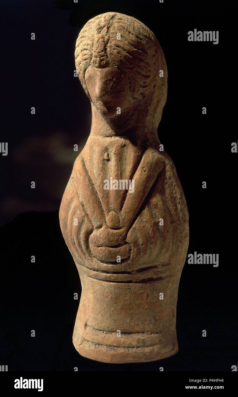 Figura Terracotta Romana Lage Das Museo De Cadiz Arqueologia Cadiz Andalusien Spanien Stockfotografie Alamy