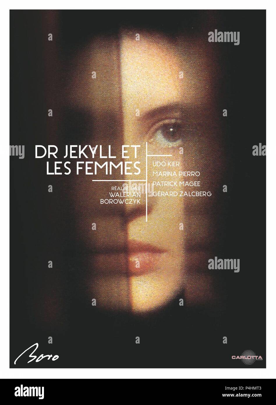 Original Film Titel: DOCTEUR JEKYLL ET LES FEMMES. Englischer Titel: SELTSAME FALL VON DR. JEKYLL UND MISS OSBOURNE, DIE. Film Regie: WALERIAN BOROWCZYK. Jahr: 1981. Credit: ALLEGRO PROD/MULTIMEDIA GESELLSCHAFT FUR AUDIOVISUELLE INFOR/Album Stockfoto