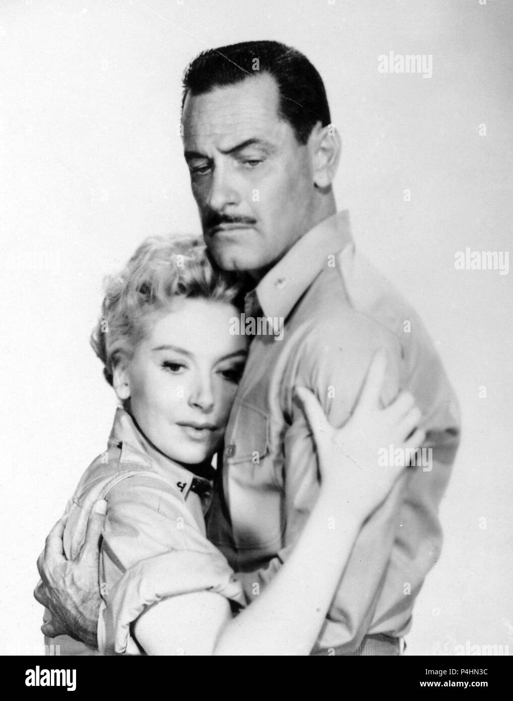 Original Film Titel: DER STOLZ UND PROFAN. Englischer Titel: DER STOLZ UND PROFAN. Film Regie: George SEATON. Jahr: 1956. Stars: William Holden, Deborah Kerr. Quelle: Paramount Pictures/Album Stockfoto