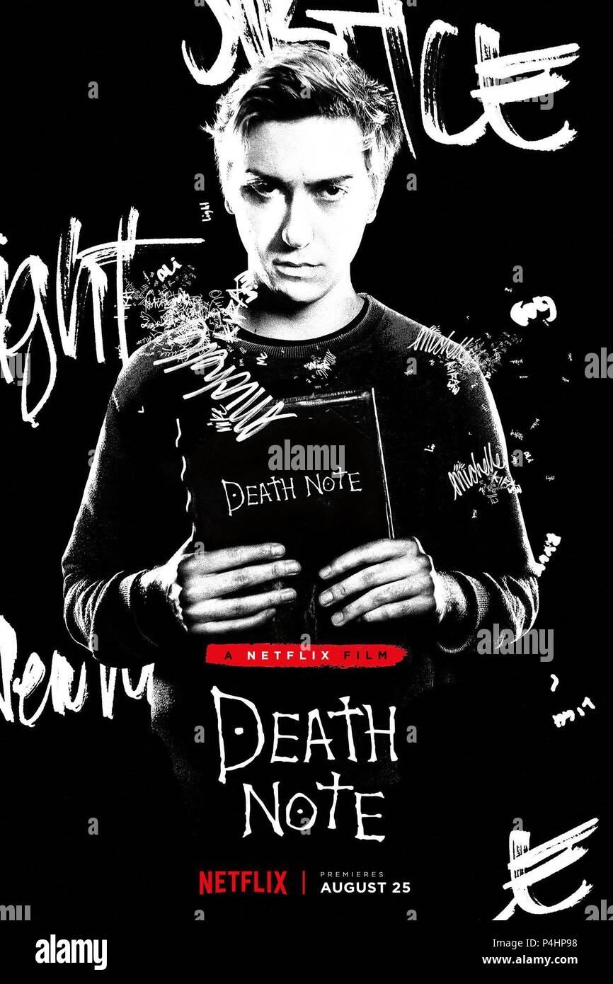 Original Film Titel: Death Note. Englischer Titel: Death Note. Regisseur: ADAM WINGARD. Jahr: 2017. Credit: VERTIGO ENTERTAINMENT/Album Stockfoto