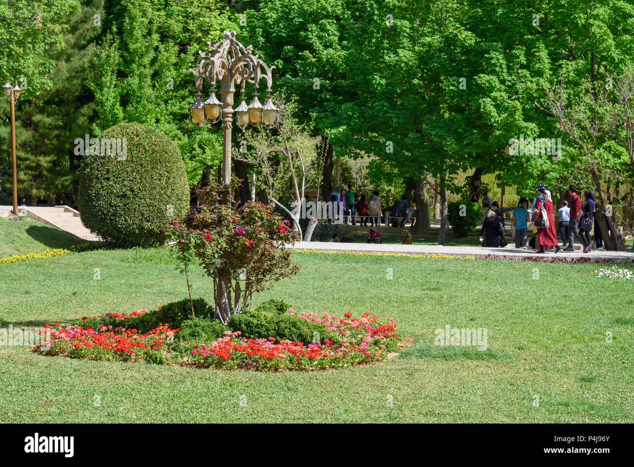 Shiraz, Iran - 25. März 2018: Eram Garten ist historischen persischen Garten Stockfoto