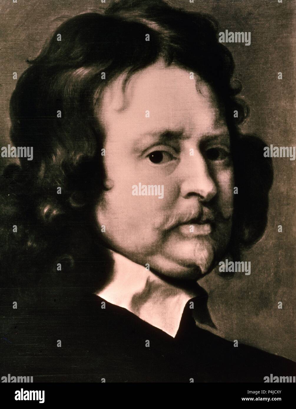 EDWARD HYDE (1609-1674) - PRIMER CONDE DE CLARENDON - HISTORIADOR Y POLITISCH INGLES. Stockfoto