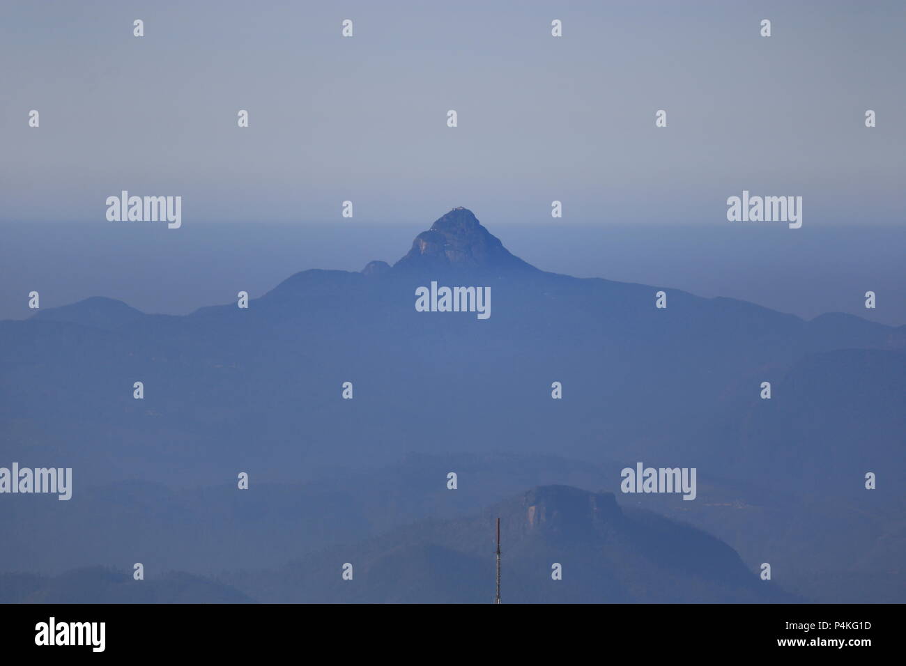 Adam's Peak, Sri Pada, Sri Lanka Stockfoto