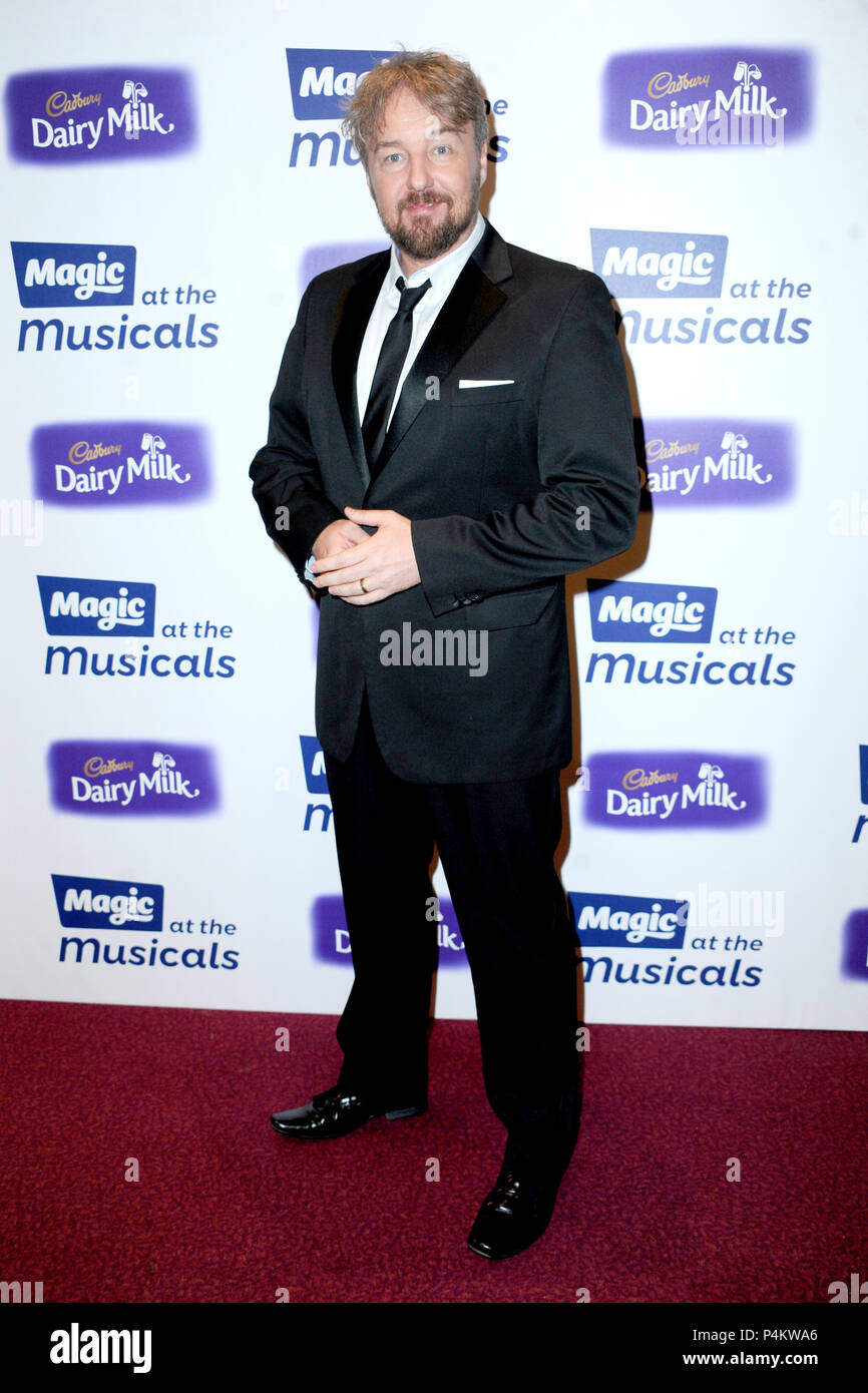 'Magic an der Musicals', mit Cadbury Dairy Milk, in der Royal Albert Hall, London. Mit: John Owen Jones Wo: London, Großbritannien Wann: 21. Mai 2018 Credit: WENN.com Stockfoto