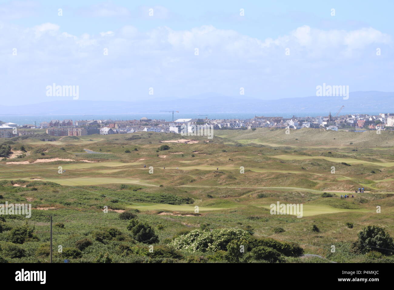Royal Portrush Golf Club Stockfoto