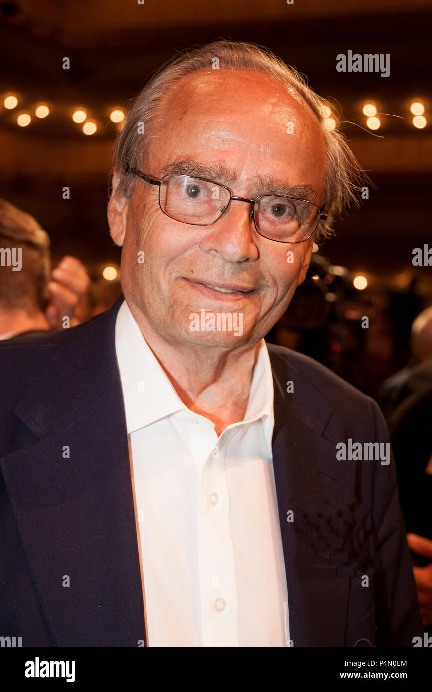 ARNE LJUNGQVIST schwedischen medizinischen Forscher 2018 stellvertretender Vorsitzender der Welt Anti Doping Agentur WASA, er ist auch der Doping - Jäger seit mehr als angerufen Stockfoto