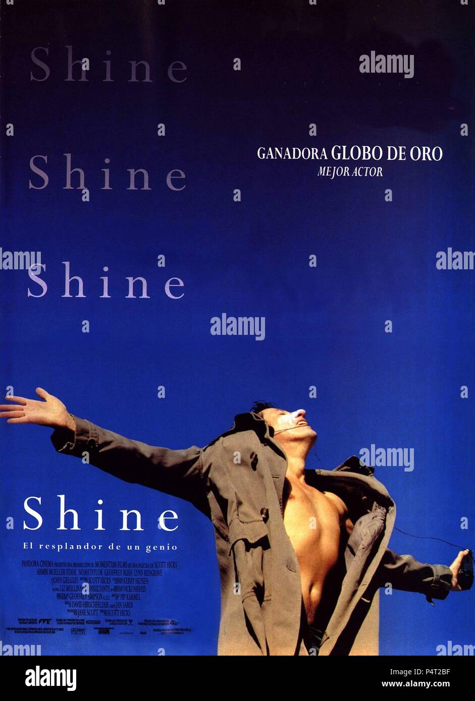 Original Film Titel: SHINE. Englischer Titel: SHINE. Regisseur: SCOTT HICKS. Jahr: 1996. Credit: AFFC/Album Stockfoto