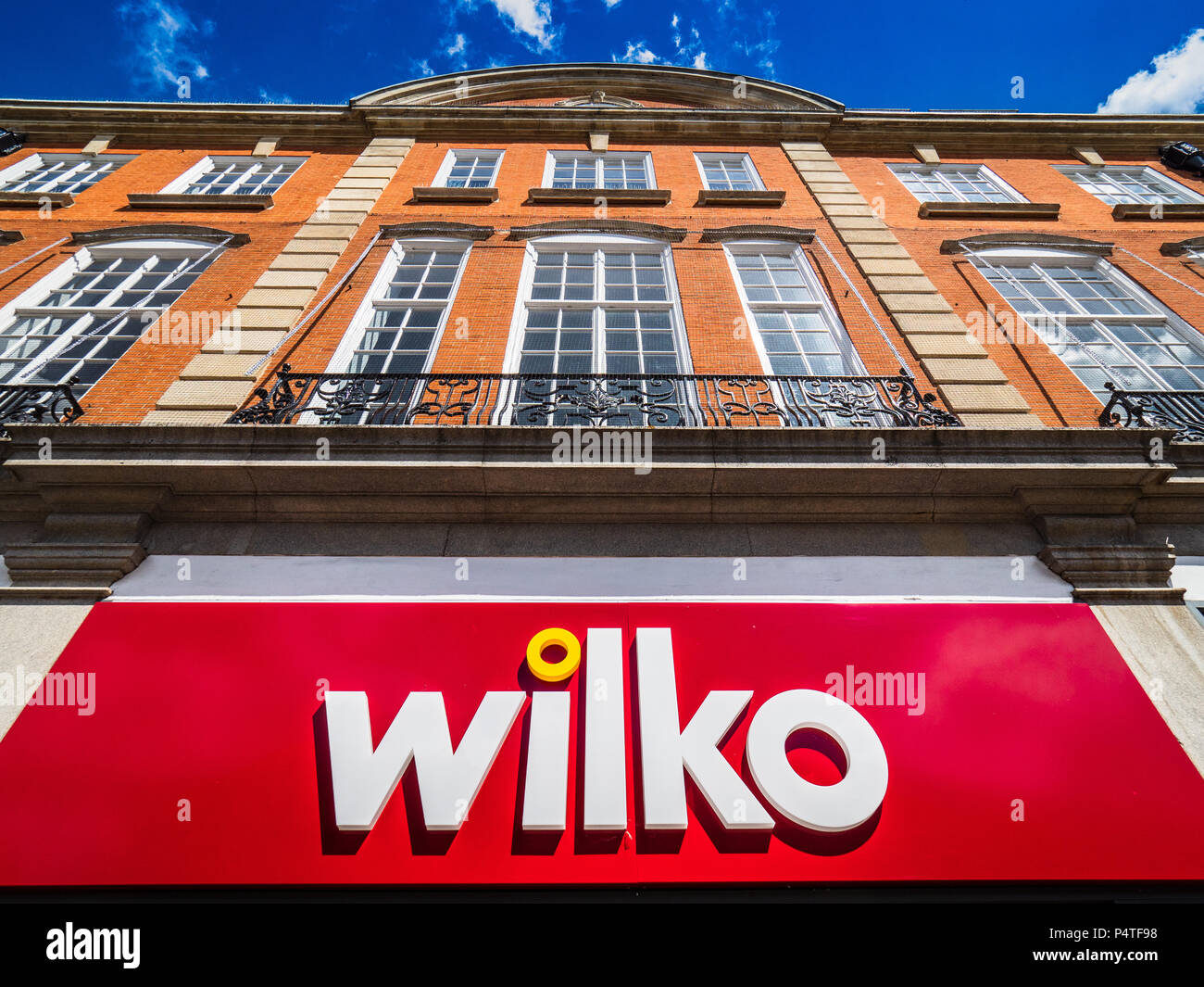 Wilko Store In Fitzroy St Cambridge In Einem Ehemaligen Kaufhaus Von