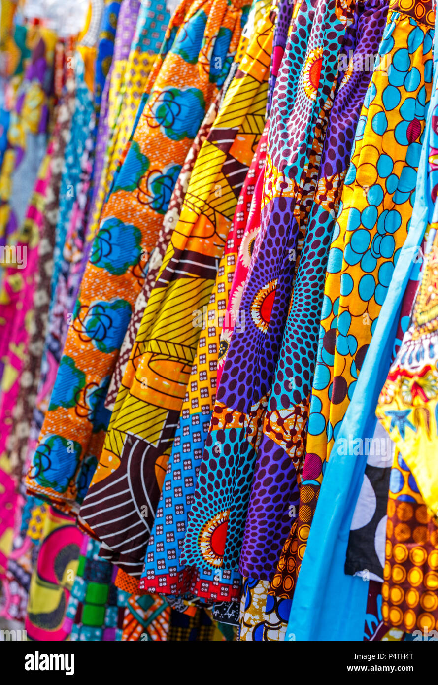 West African fabric Stockfoto West African fabric Stockfoto
