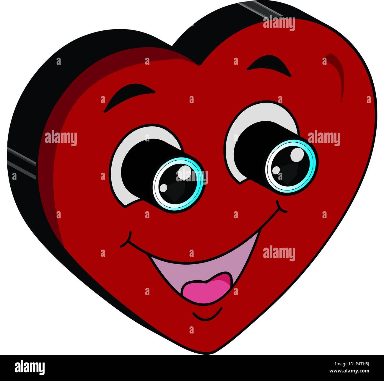 Wieder Liebe auf den ersten Blick Stockfoto