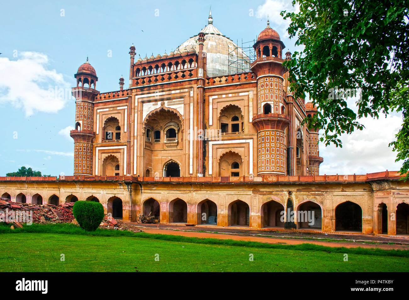Safdarjung Grab ist ein Sandstein und Marmor Mausoleum in Delhi Stockfoto