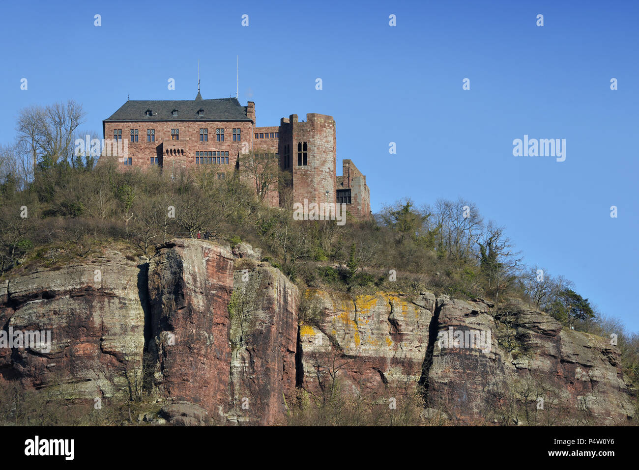 Burg Nideggen Stockfoto