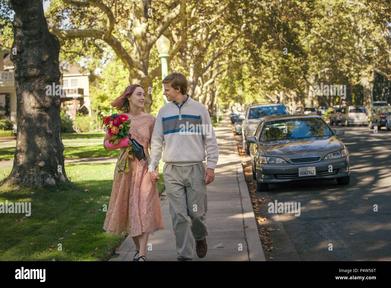 Original Film Titel: Lady Bird. Englischer Titel: Lady Bird. Regisseur: GRETA GERWIG. Jahr: 2017. Stars: SAOIRSE RONAN; LUCAS HECKEN. Quelle: SCOTT RUDIN PRODUCTIONS/Album Stockfoto