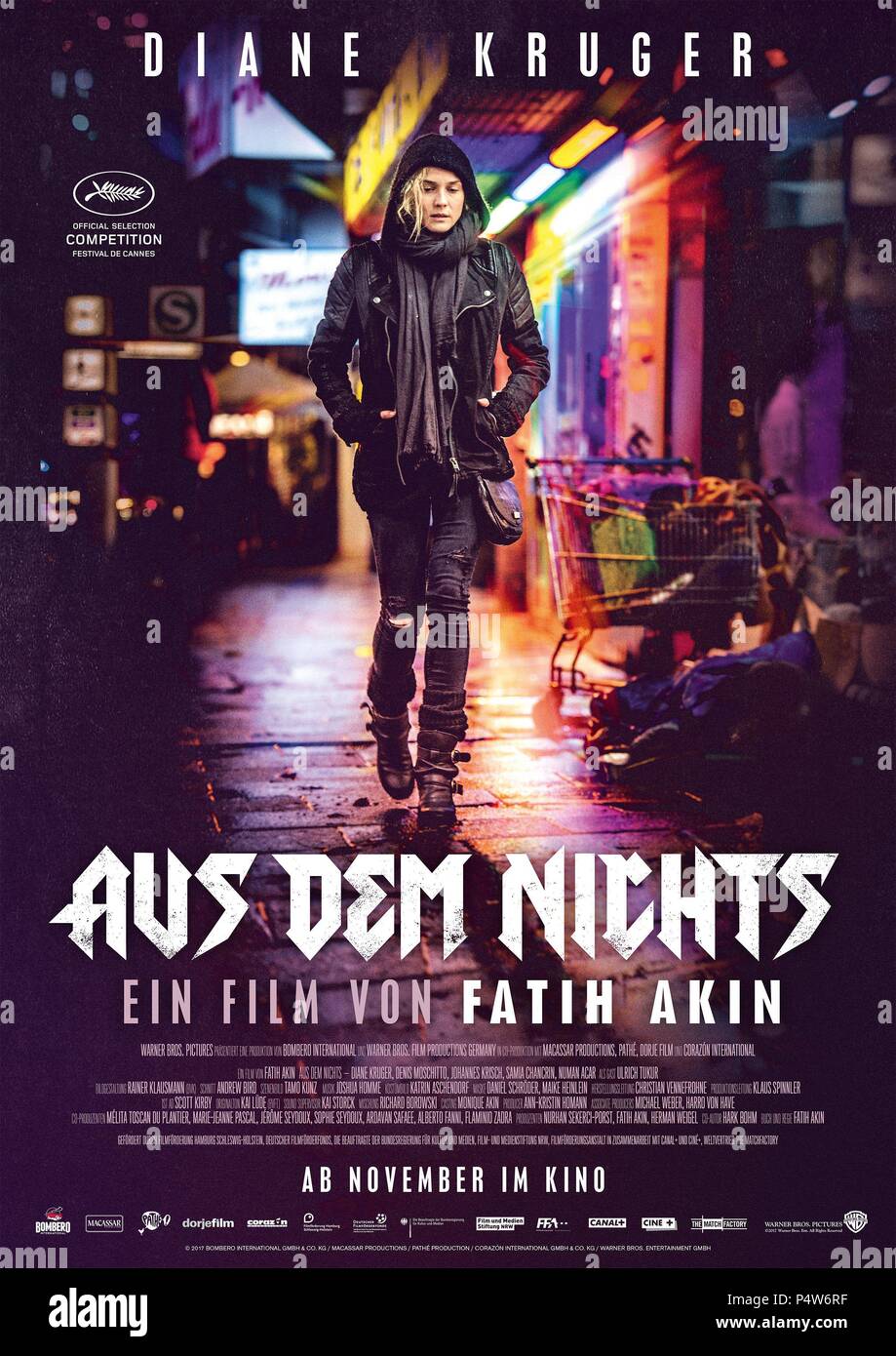 Original Film Titel: AUS DEM NICHTS. Englischer Titel: IN DER FASSADE. Regisseur: Fatih Akin. Jahr: 2017. Quelle: Warner Bros./Pathé/Bombero International/Album Stockfoto