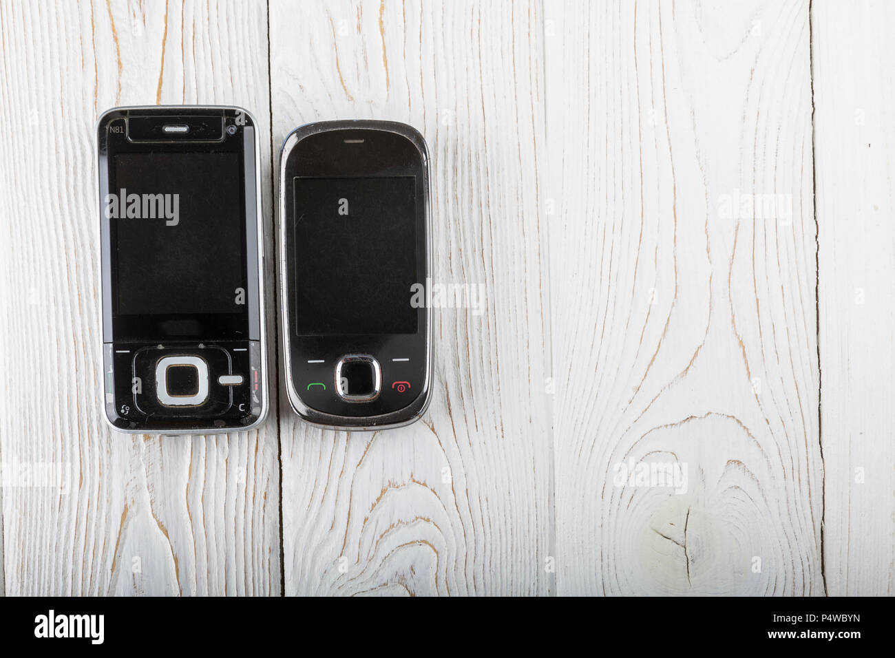 Altes Handy. Stockfoto