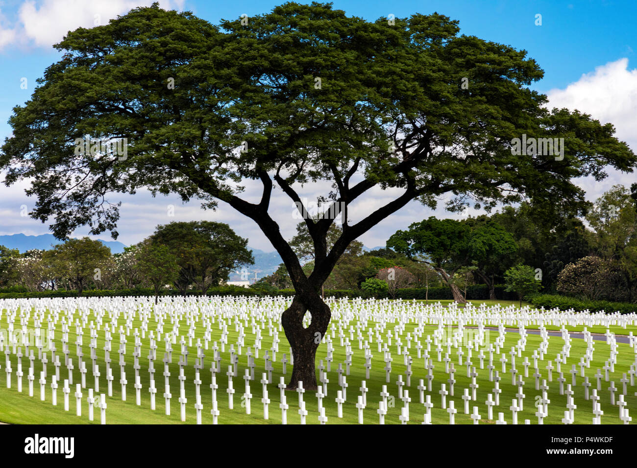 Friedhof und Denkmal, Manila, Philippinen Stockfoto