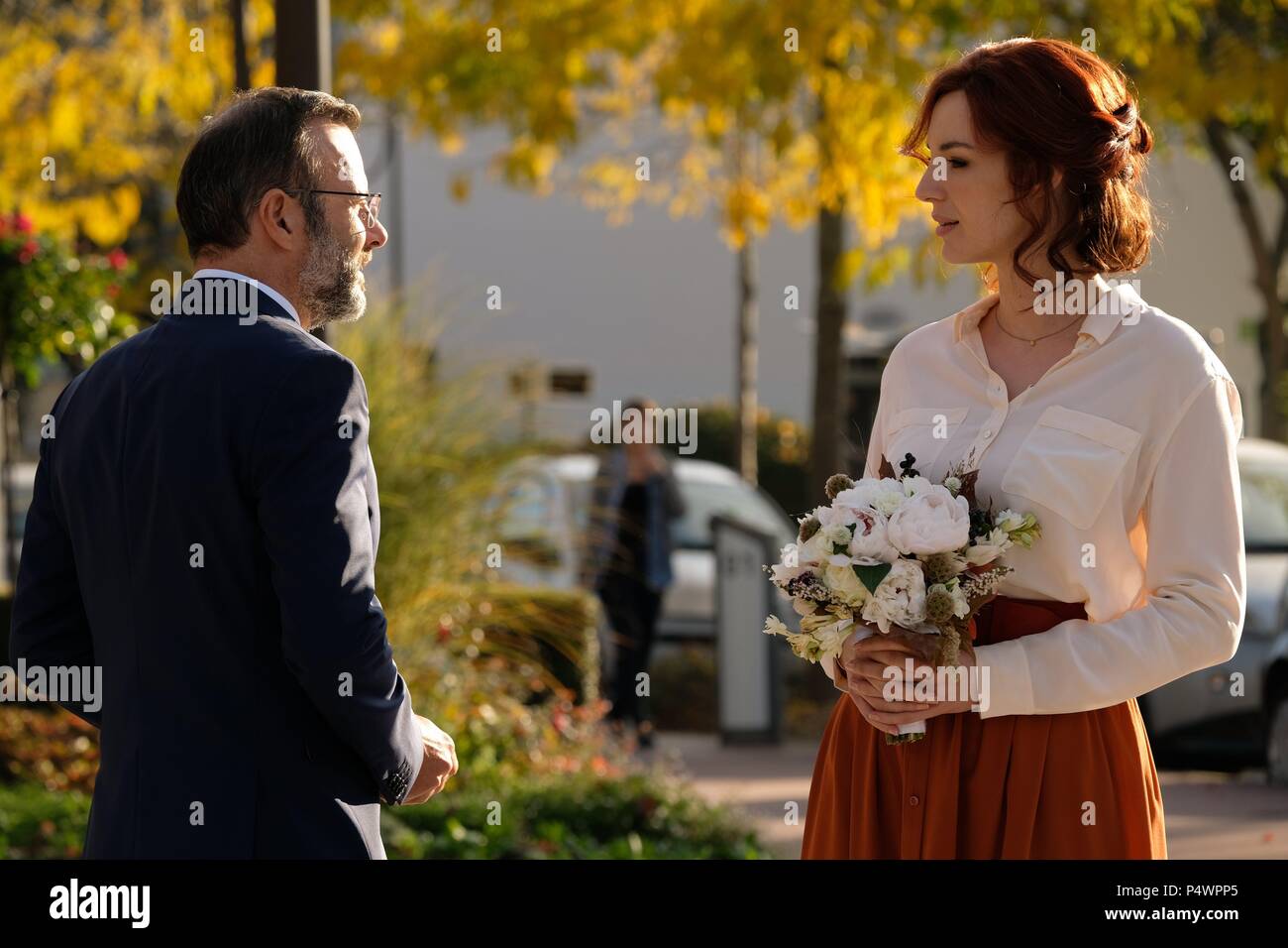 Original Film Titel: L'UN DANS L'AUTRE. Englischer Titel: IN und OUT. Regisseur: Bruno CHICHE. Jahr: 2017. Stars: PIERRE-FRANÇOIS MARTIN-LAVAL; LOUISE BOURGOIN. Credit: Vendôme Produktion/Album Stockfoto