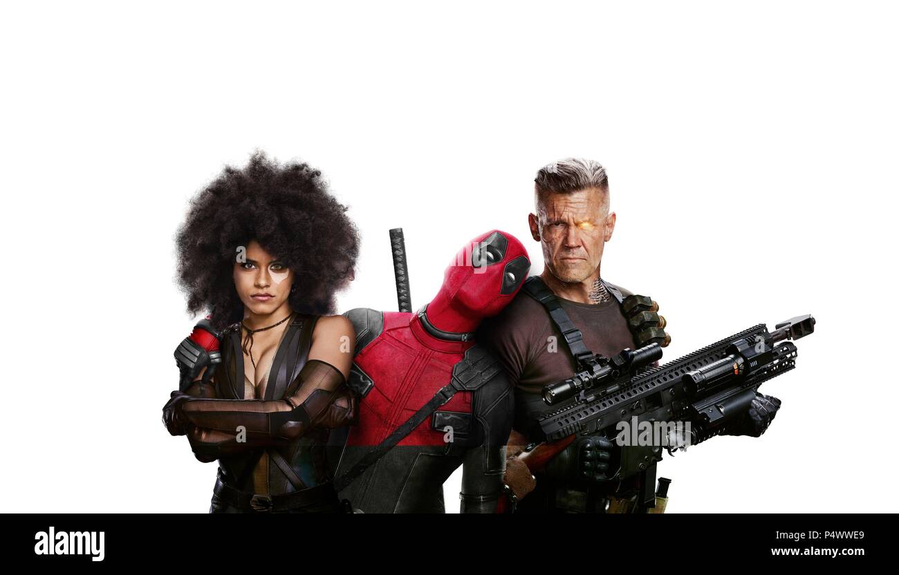 Original Film Titel: DEADPOOL 2. Englischer Titel: DEADPOOL 2. Regisseur: DAVID LEITCH. Jahr: 2018. Stars: Ryan Reynolds; Josh Brolin; ZAZIE BEETZ. Credit: Marvel Entertainment/Twentieth Century Fox/Album Stockfoto