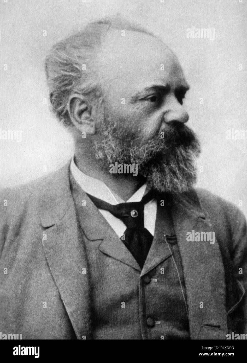 Antonin Dvorak (1841-1904). Tschechische Komponist, symphonic Kammer, Oper, Chor und Solo arbeitet oft mit der Tschechischen Volksmusik integriert. Stockfoto