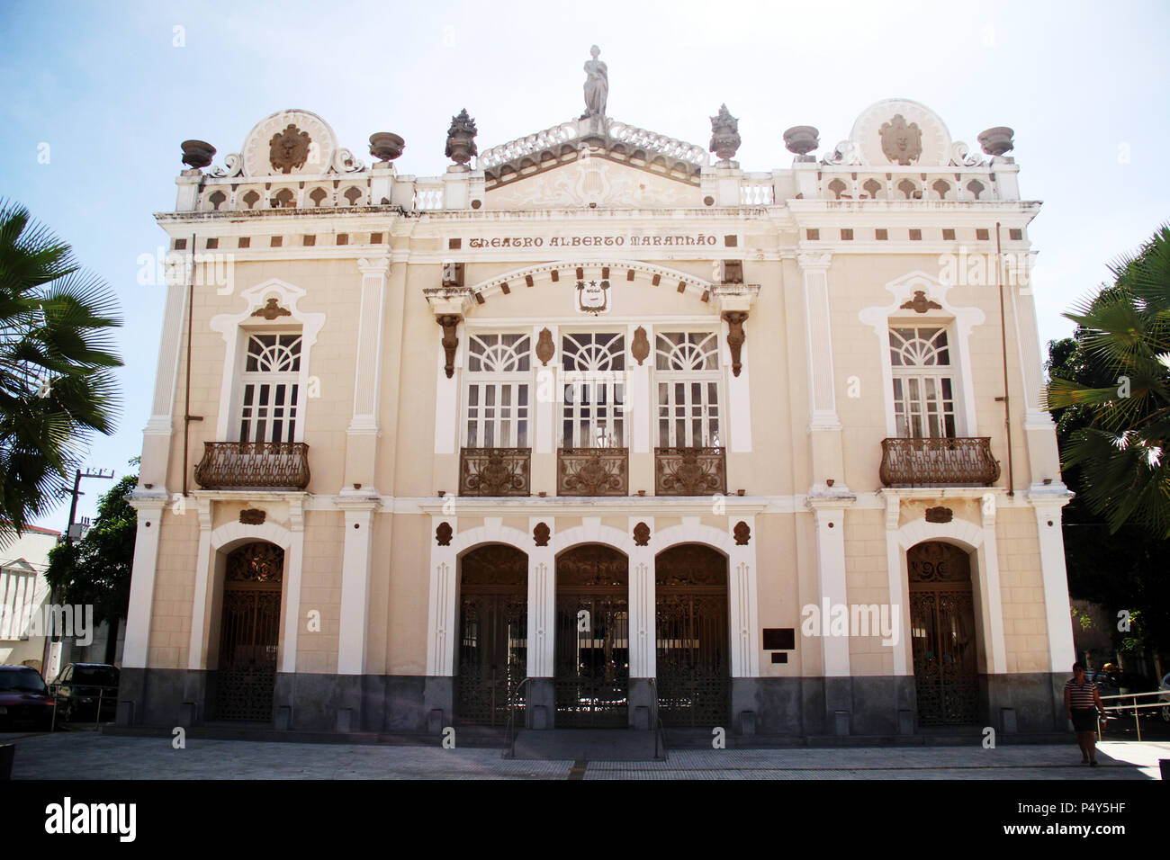 Alberto Maranhão Theater, Natal, Rio Grande do Norte, Brasilien Stockfoto