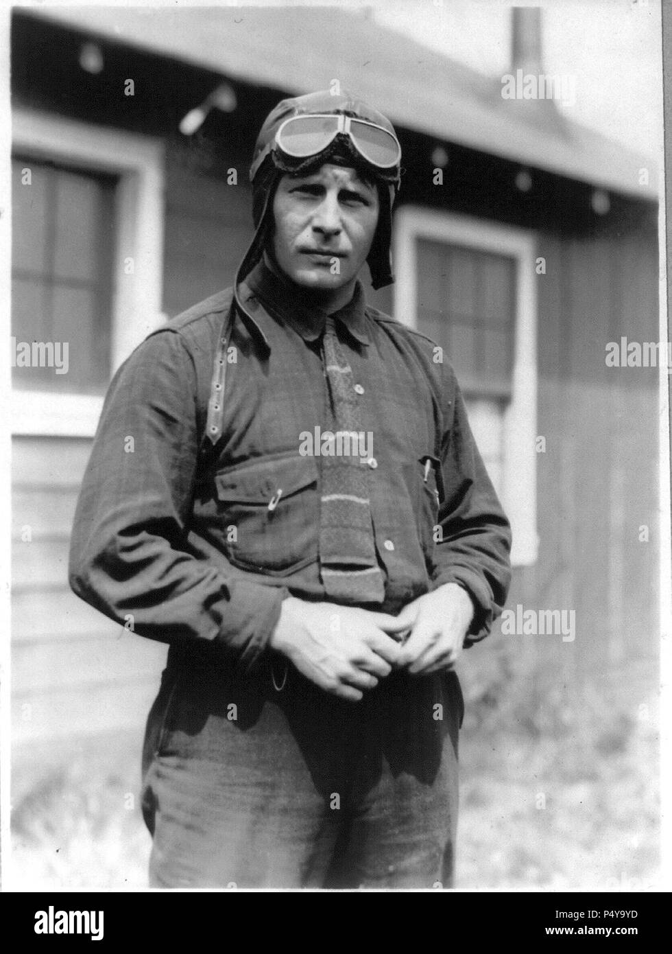 Bernt Balchen 11 29 1929 - Byrd's Pilot am Südpol Flug, Nov. 29, 1929; 12 Länge, in der Kleidung Aviator's, Stockfoto