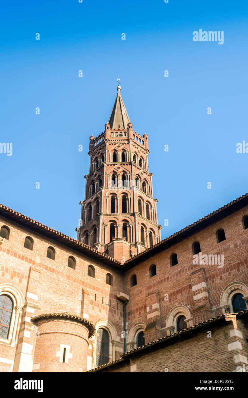 Frankreich, Haute-Garonne, Toulouse, die Basilika Saint Sernin Stockfoto