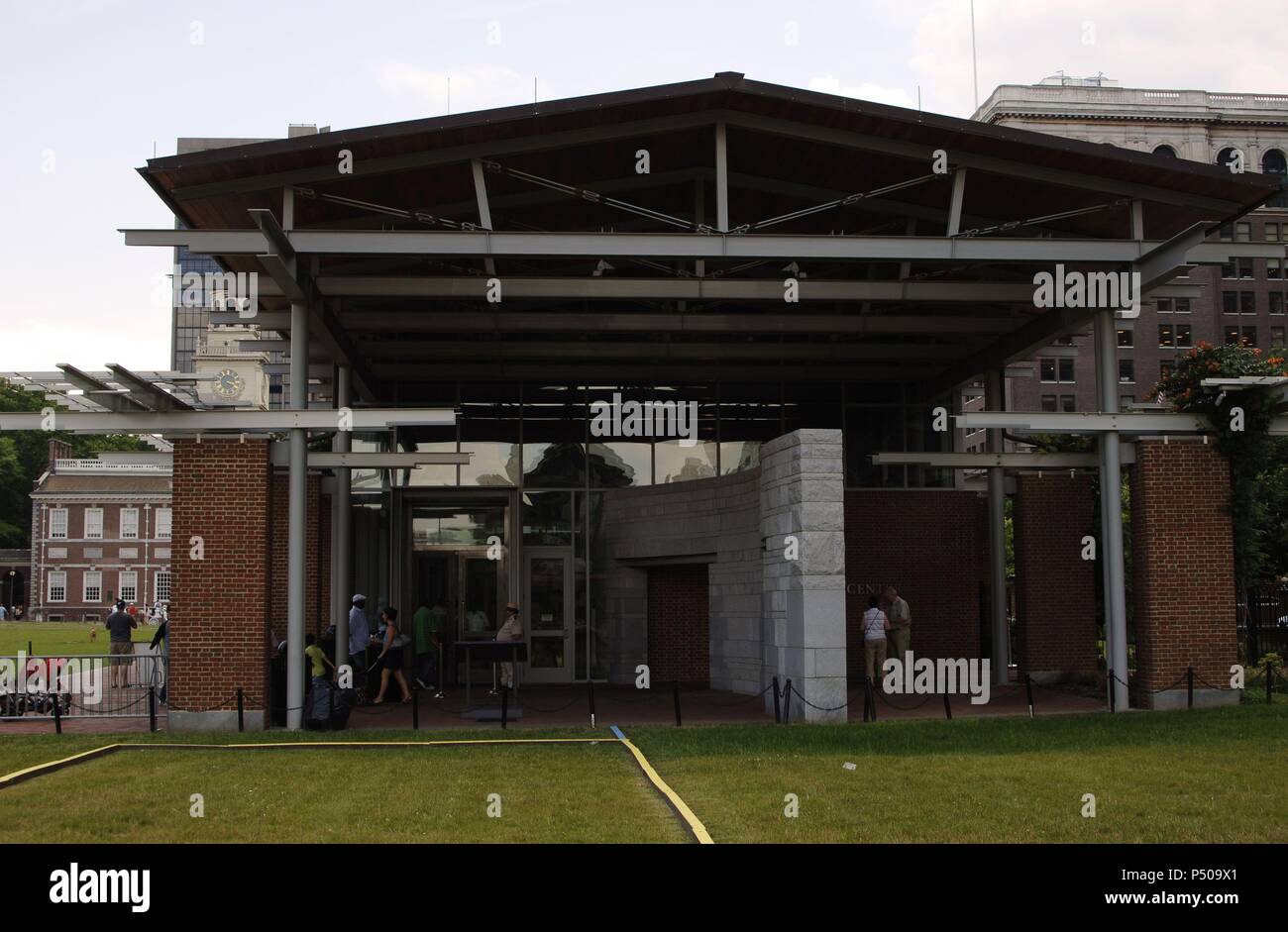 In den Vereinigten Staaten. Pennsylvania. Philadelphia. Präsident's House. Dritte Presidential Villa. Es George Washington und John Adams untergebracht. 1790-1800. Stockfoto