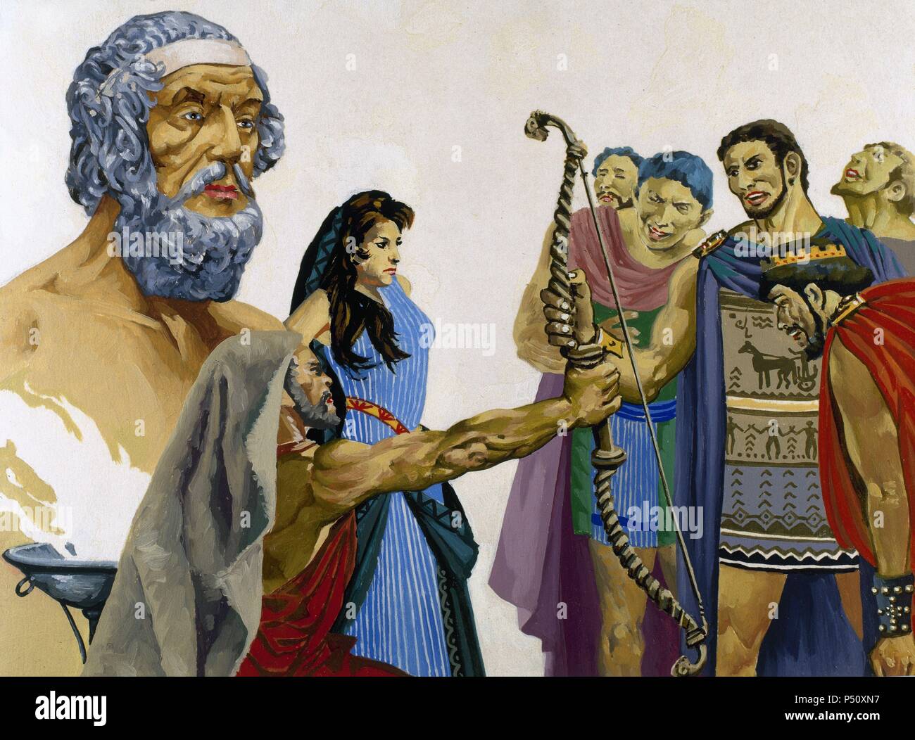Griechisches Episches Gedicht Stockfotos und bilder Kaufen Alamy