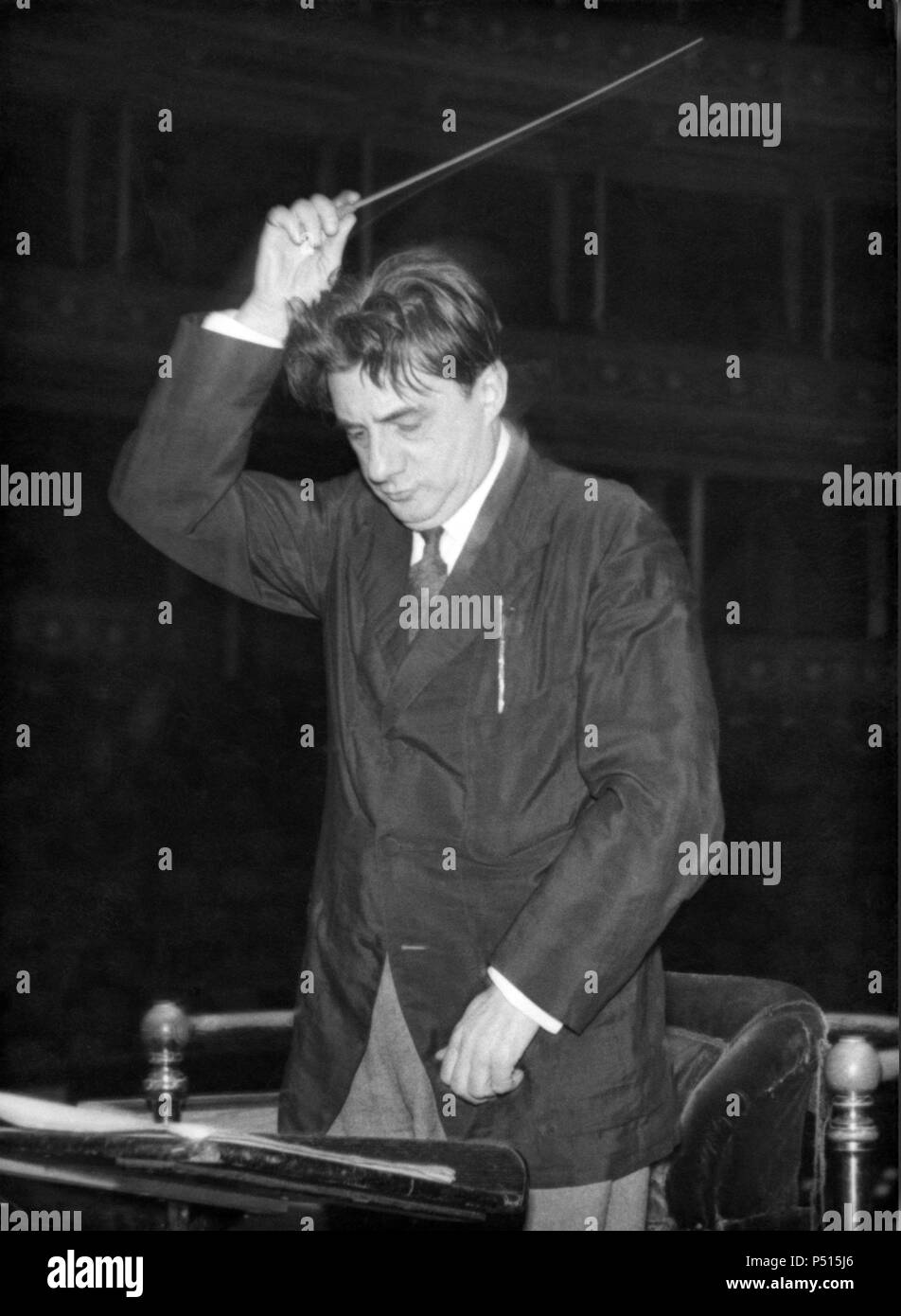 Sir John Barbirolli. Stockfoto