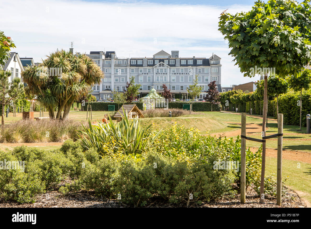 Imperial Hotel, Hythe, Kent. Stockfoto