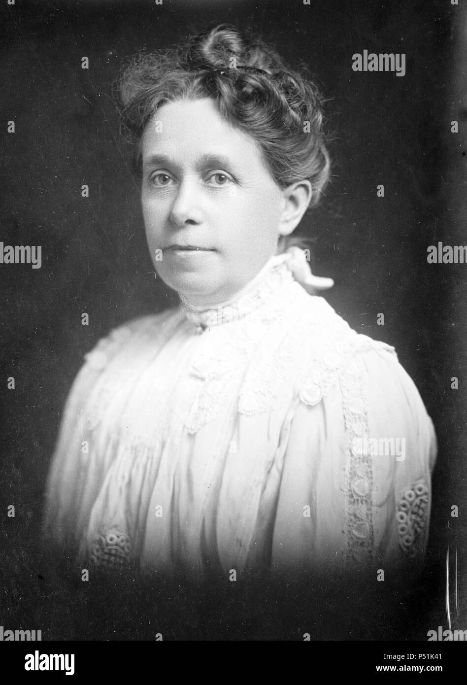 Anna Adams Gordon, Präsident Nat'l W. C.T.U., portraitbüste Stockfoto