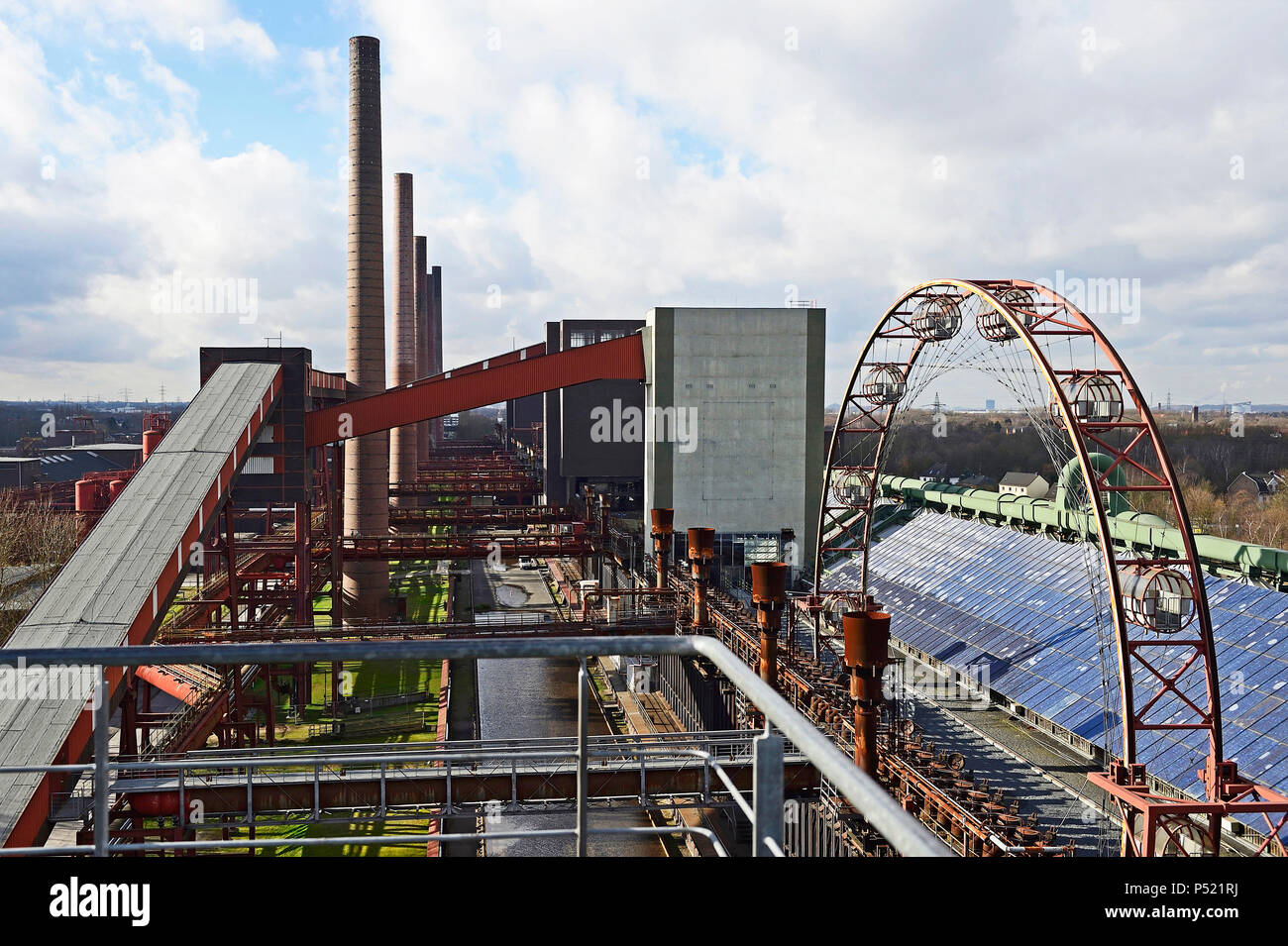 Deutschland, Nordrhein-Westfalen Weltkulturerbe Zeche Zollverein. Stockfoto