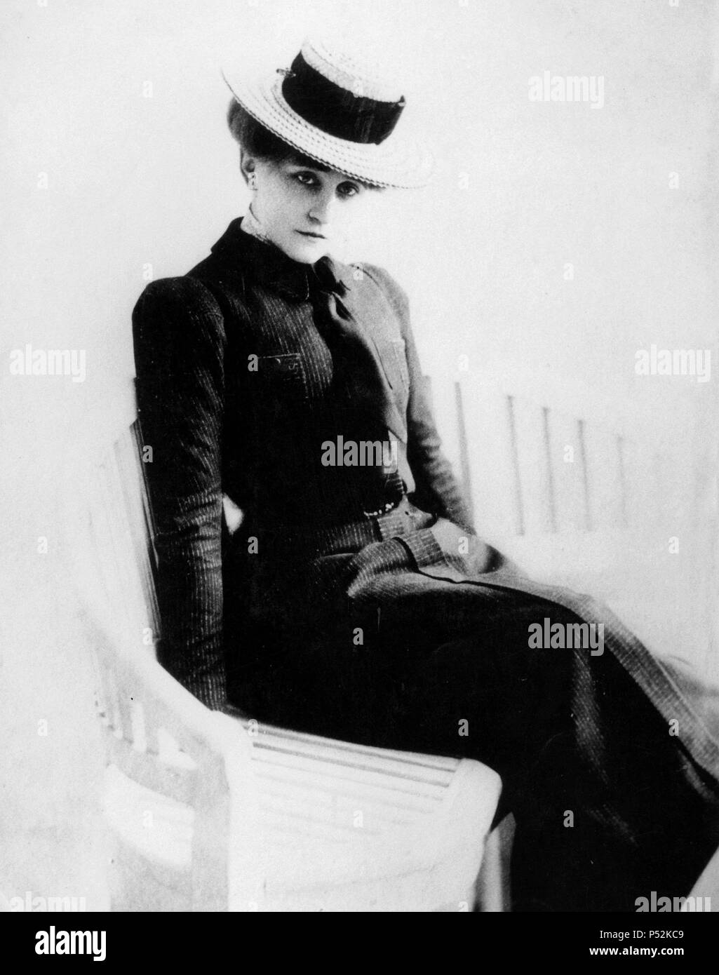 Sidonie-Gabrielle Colette, französischer Schriftsteller. Stockfoto