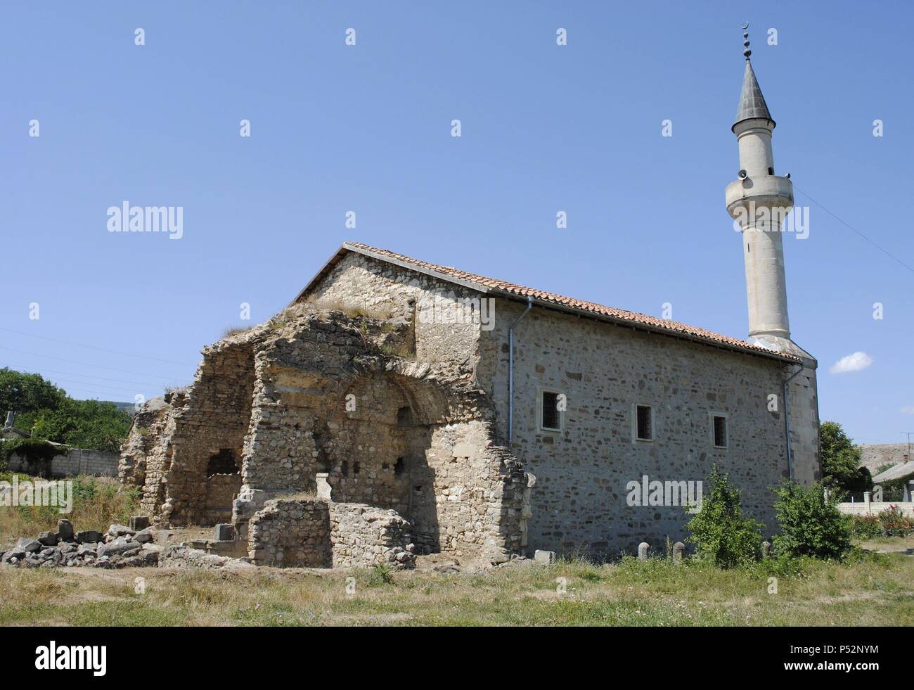 Ukraine. Die autonome Republik Krim. Staryj Krym. Özbek Han Moschee. 14