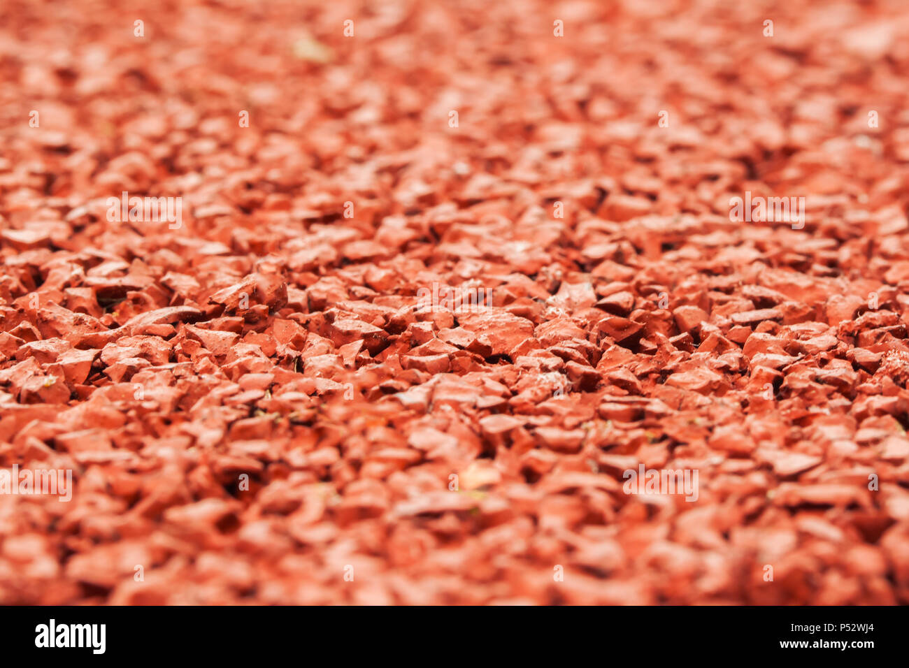 Textur der Laufstrecke close-up Stockfoto