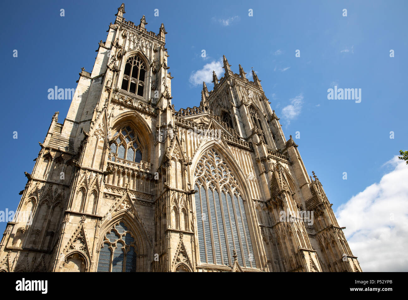 York Minster, York, England, UK Stockfoto