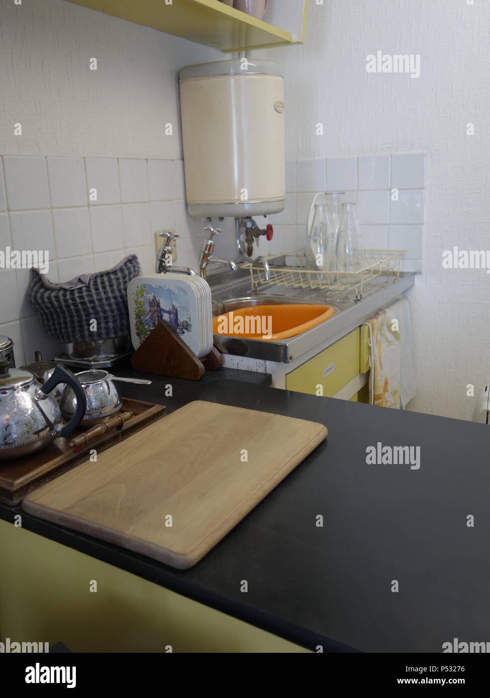 Vintage Zimmer einrichten als 1969 Time Capsule Stockfoto, Bild ... Vintage Zimmer einrichten als 1969 Time Capsule Stockfoto, Bild ...