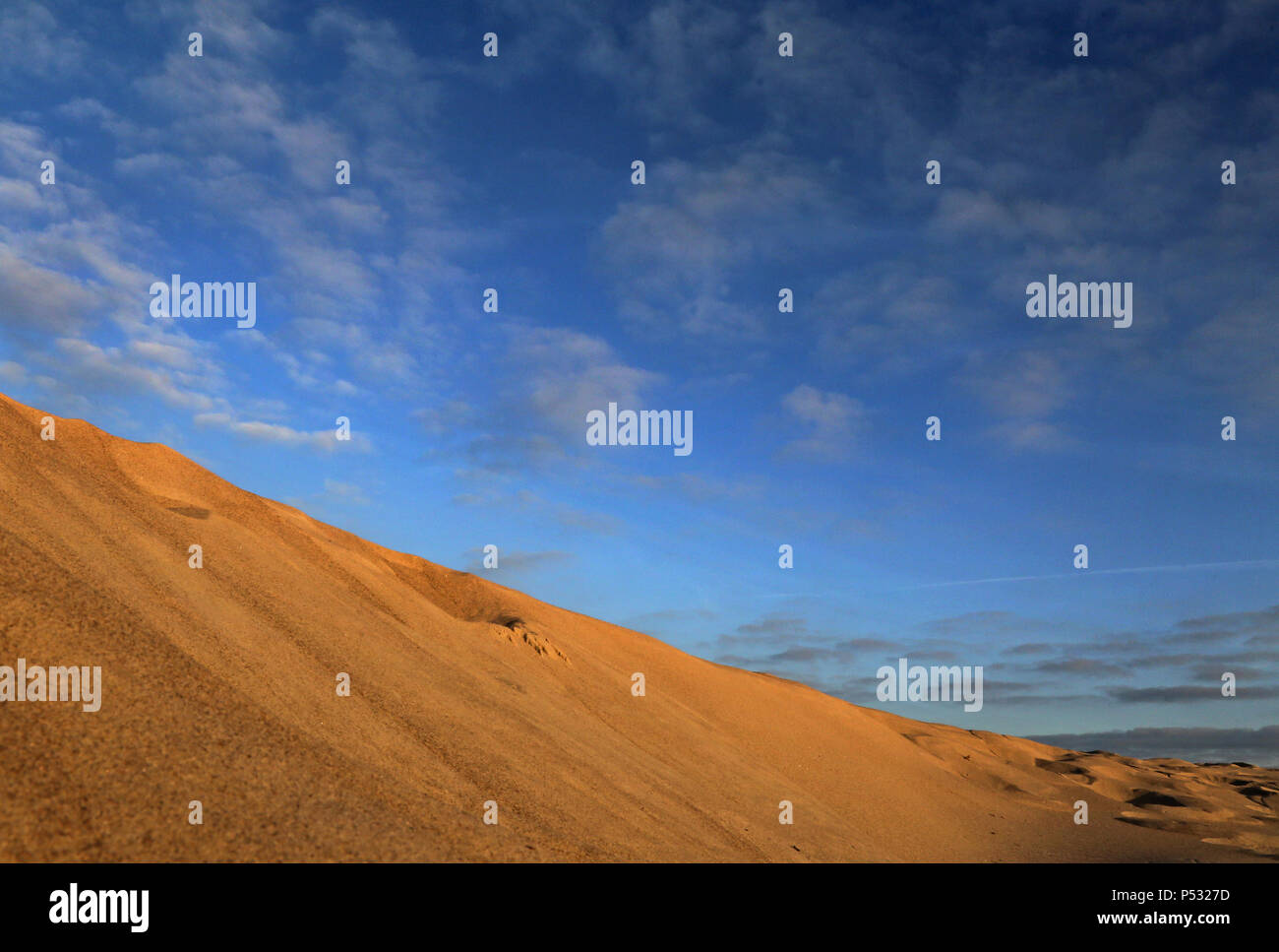 Warnemünde, Sand Dune Stockfoto