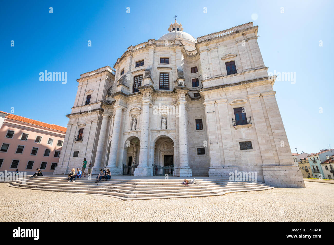 Die Fassade von Lissabon Pantheon Stockfoto