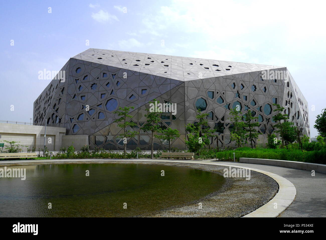Scheich Jaber Al Ahmad Kulturzentrum (JACC), Kuwait Opernhaus, Kuwait City, Kuwait, den Arabischen Golf, Naher Osten Stockfoto