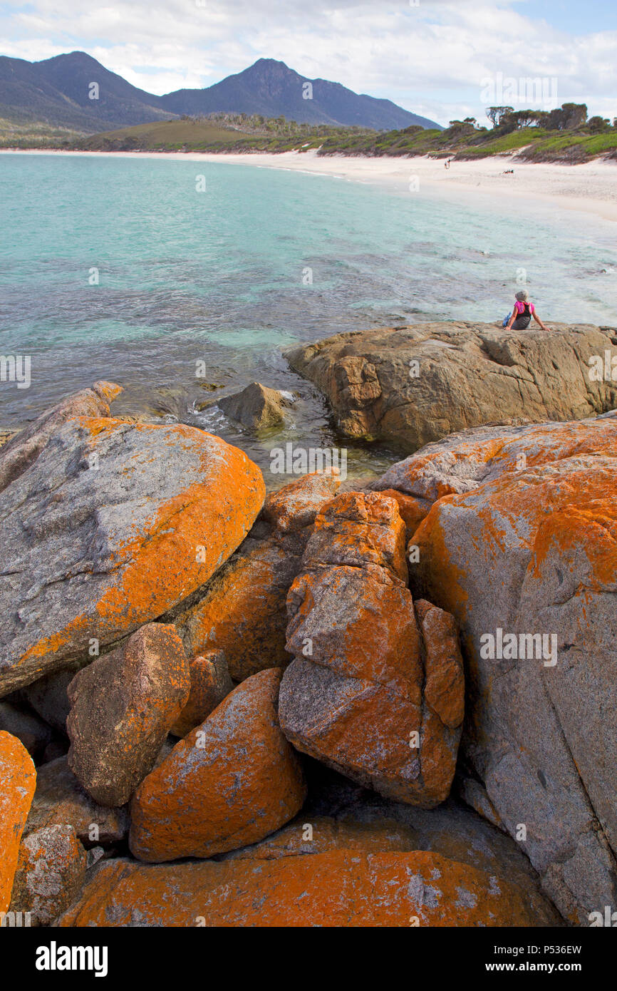 Wineglass Bay Stockfoto