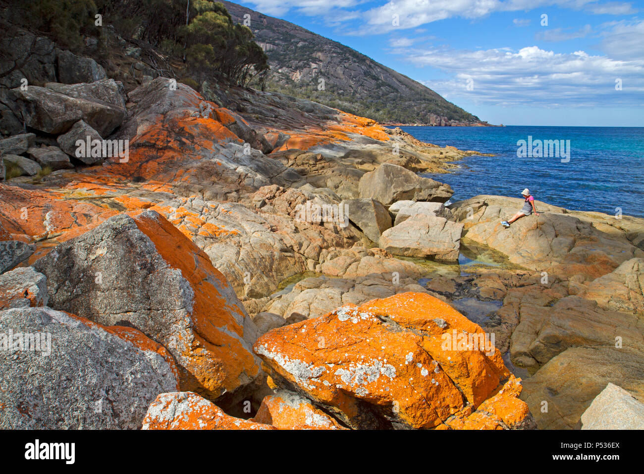 Wineglass Bay Stockfoto