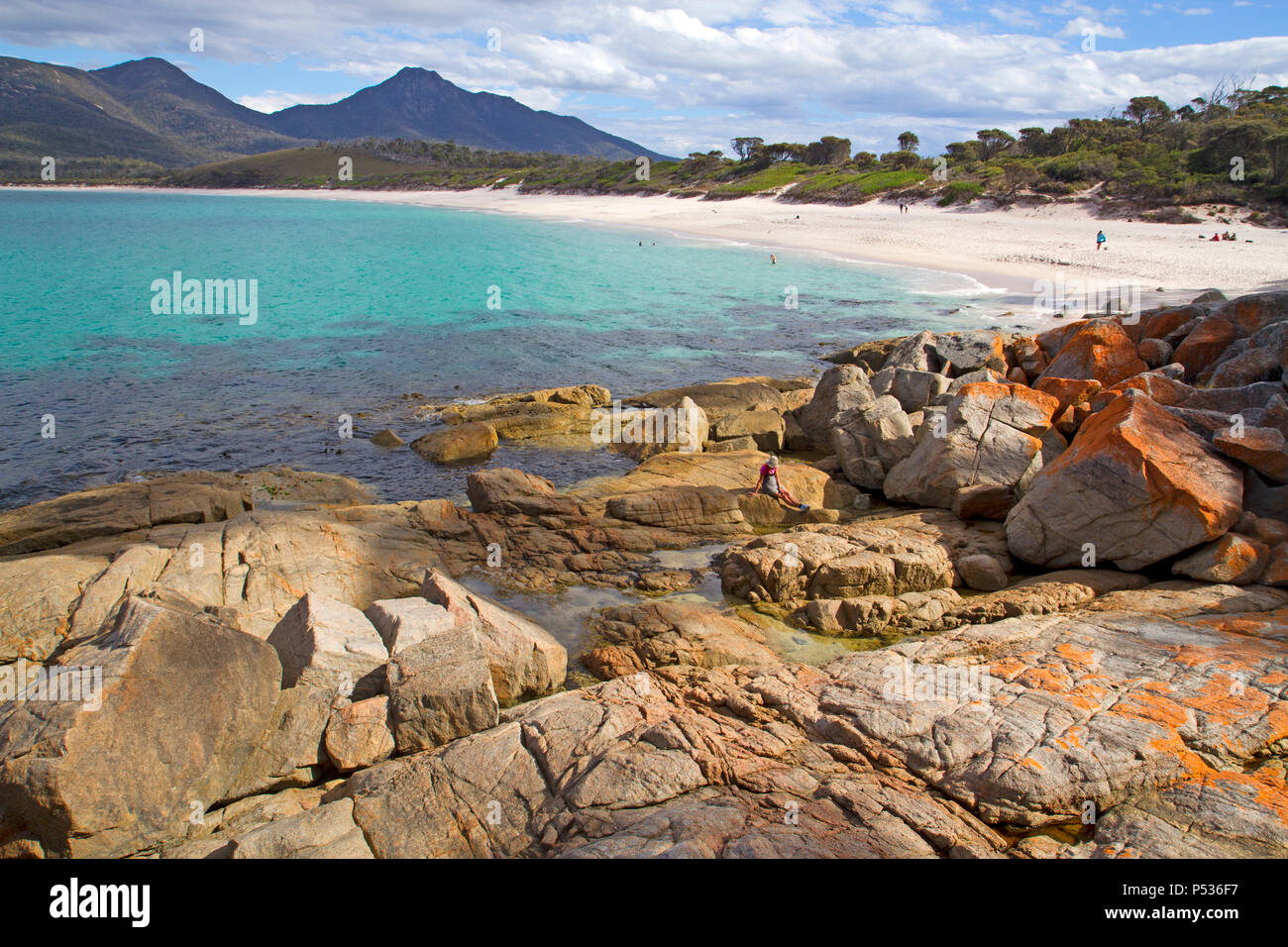 Wineglass Bay Stockfoto