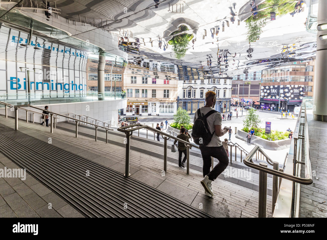 Die Grand Central Station, Birmingham, Birmingham Westmidlands, England, Großbritannien Stockfoto