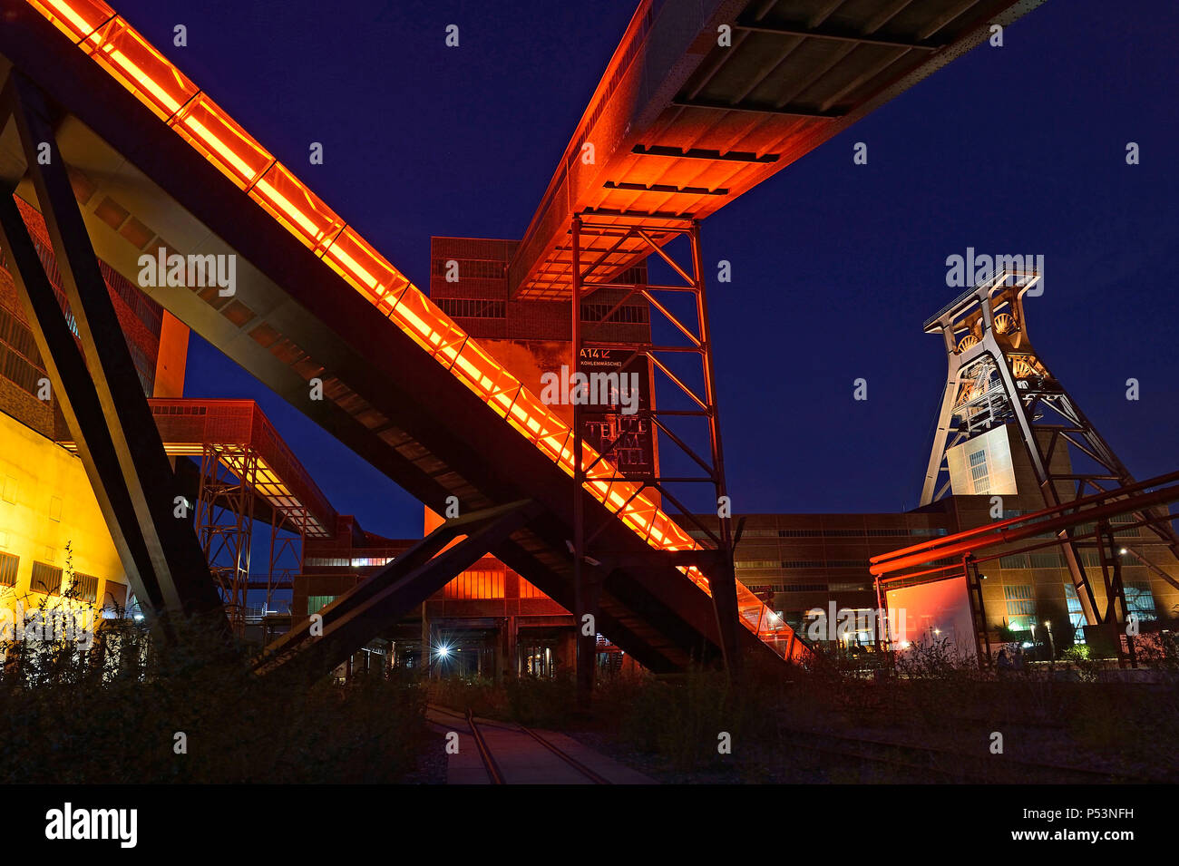 Deutschland, Nordrhein-Westfalen Weltkulturerbe Zeche Zollverein. Stockfoto